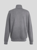 Manchester United x Adidas Terrace Icons Grey Quarter Zip Jacket Top