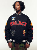 Mark Bode Palace x Cheech Wizard Jacket Black
