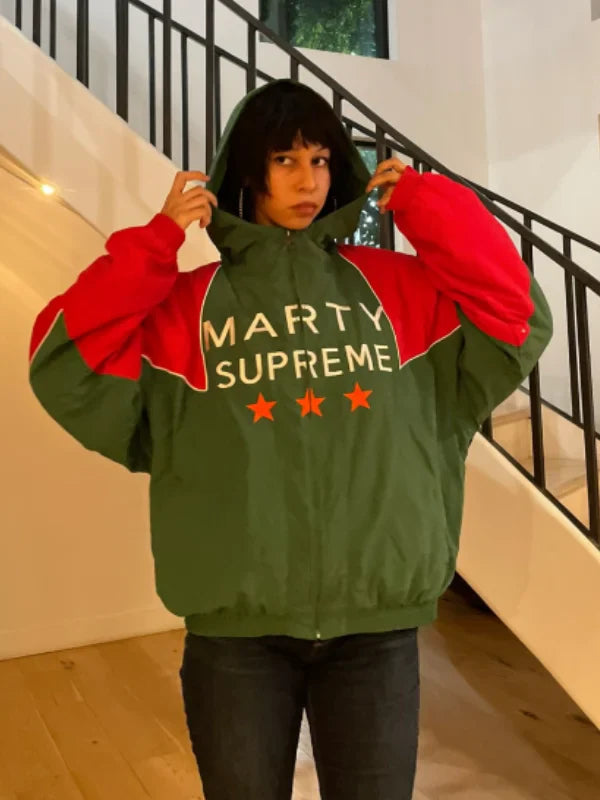Marty Supreme Green Jacket