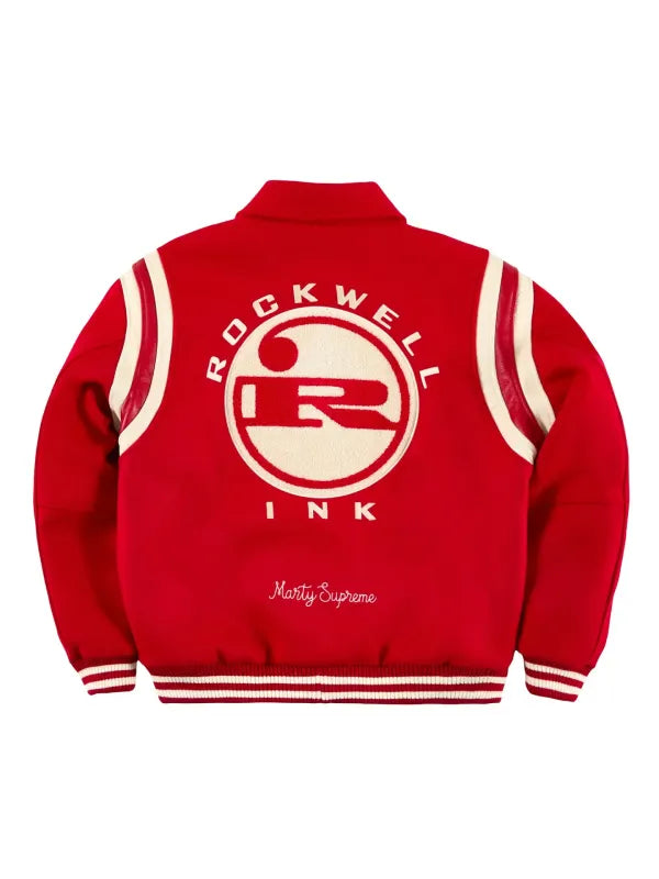 Marty Supreme Rockwell Varsity Jacket by Golf Wang