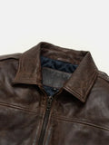Maverick Leather Bomber Jacket