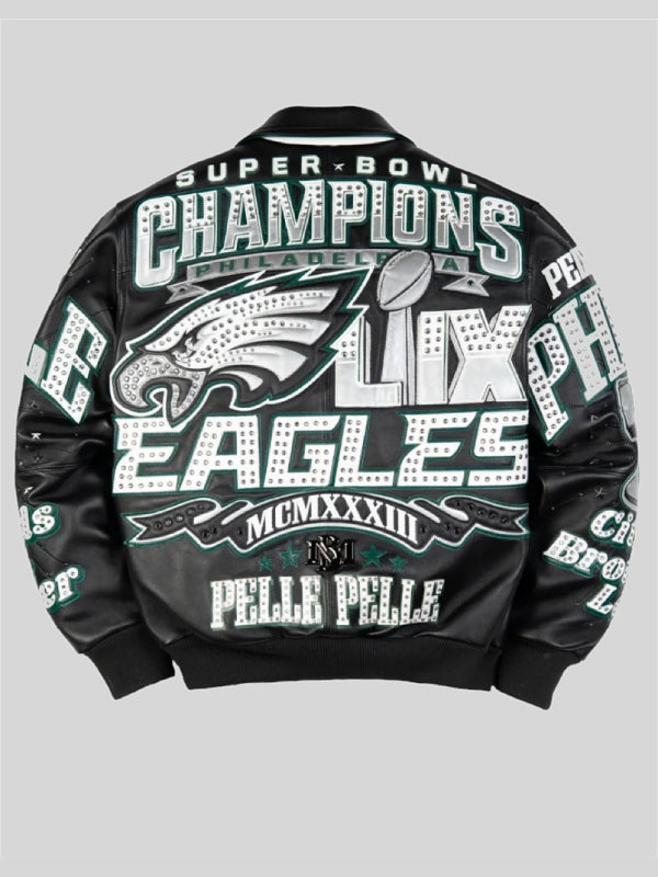 Meek Mill Pelle Pelle Eagles Jacket