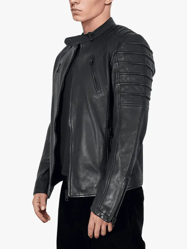 Men's Dash genuine leather jacket