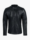 Men's Franky Black Leather Jacket