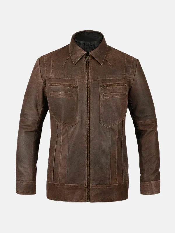Men’s Lambskin Biker Leather Jacket