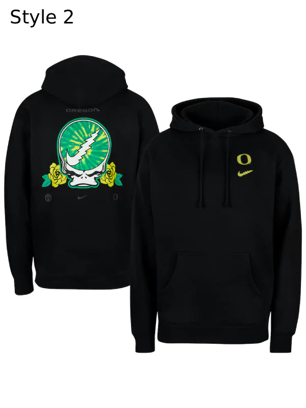 Men_s Nike Black Grateful Ducks Sideline Hoodie