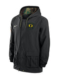 Men_s Nike Black Oregon Ducks 2025 NCAA Military Appreciation Full-Snap Jacket