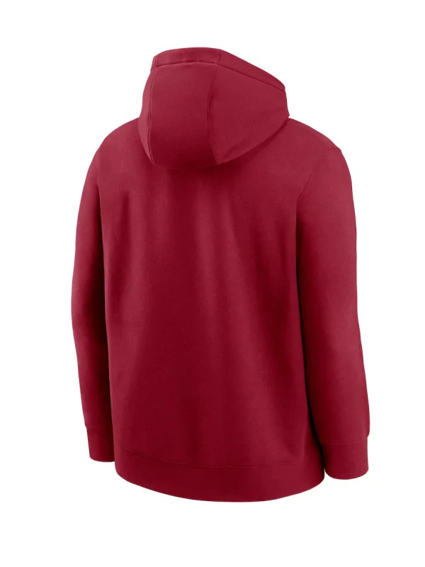 Men_s Nike Cardinal USC Trojans Club Fleece Arch Pullover Hoodie