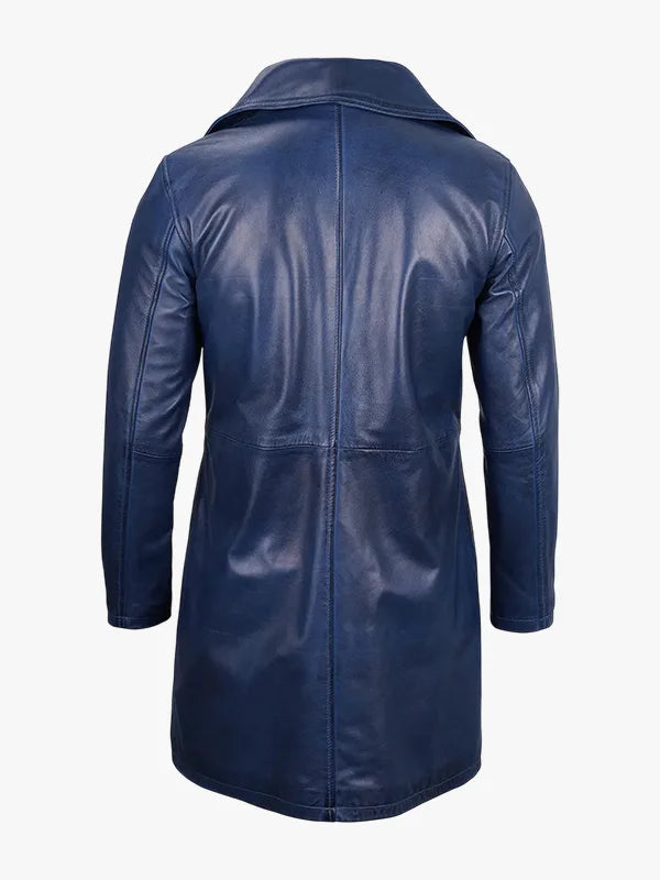 Men's Real Leather Coat