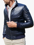 Men's Roy Bomber Blue Jacket