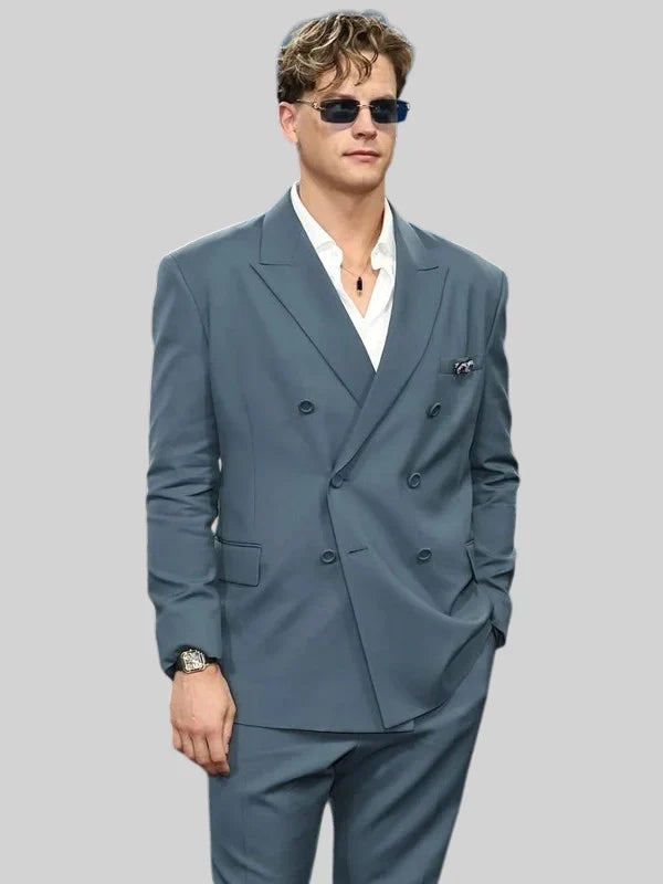 Met Gala 2025 Joe Burrow Blue Blazer