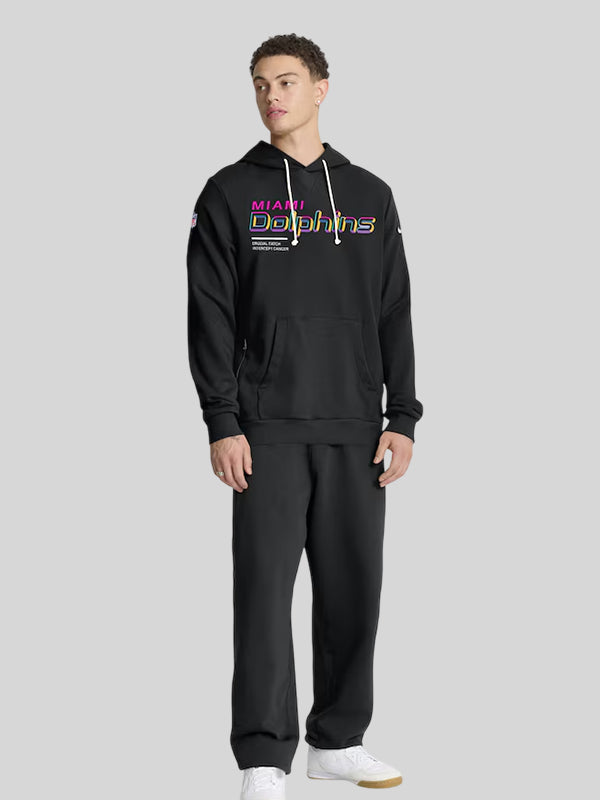 Miami Dolphins Nike Black 2025 Crucial Catch Hoodie