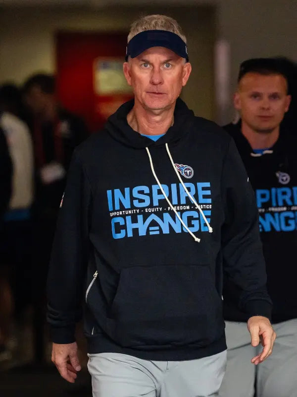 Mike McCoy Tennessee Titans Make a Change Hoodie 2025