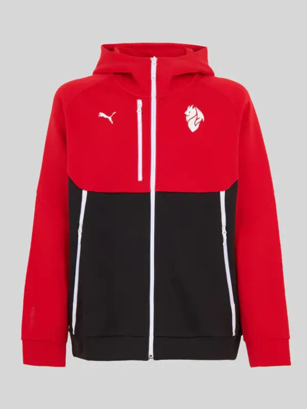 AC Milan PumaTECH Full Zip Hoodie