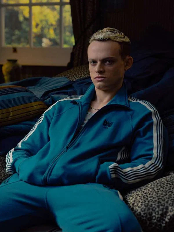 MobLand Eddie Harrigan Blue Track Jacket