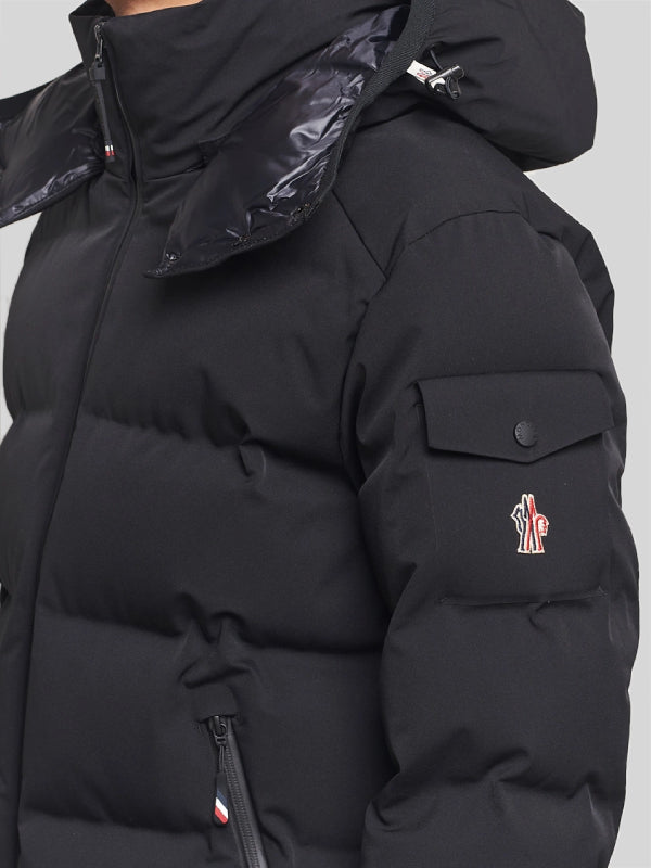 Moncler Grenoble Hooded Black Puffer Jacket