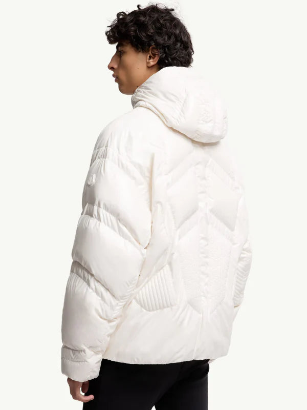Moncler x A$AP Rocky Hooded Puffer Jacket White
