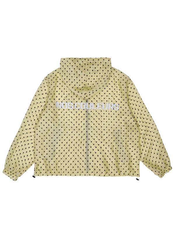 Musinsa Noscouleurs Polka-Dot Shell Jacket Lemon