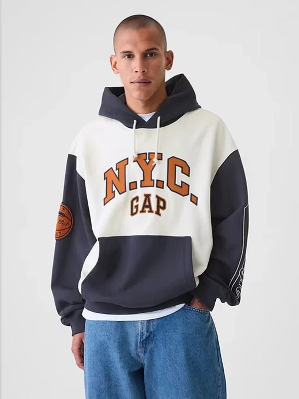 NYC Logo Colorblock Gap Hoodie