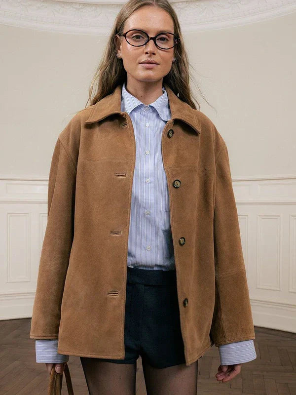 Nakd Suede Leather Jacket