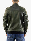 Napoli Men Bomber Green Jacket