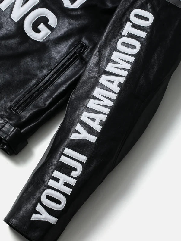 Neighborhood Yohji Yamamoto Leather Racer Jacket
