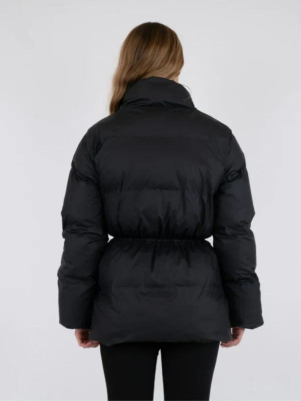 Neo Noir Black Puffer Jacket