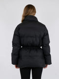 Neo Noir Black Puffer Jacket