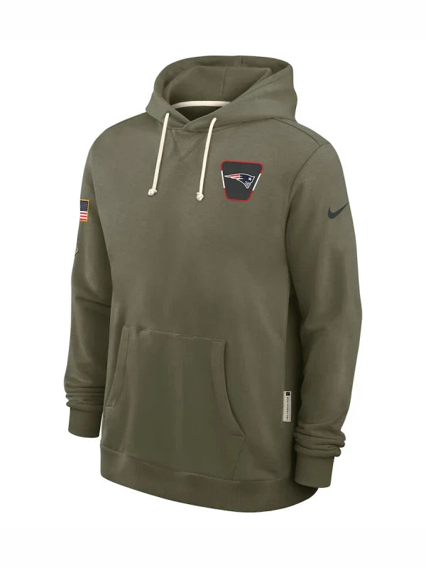 New England Patriots Salute to Service Hoodie 2025