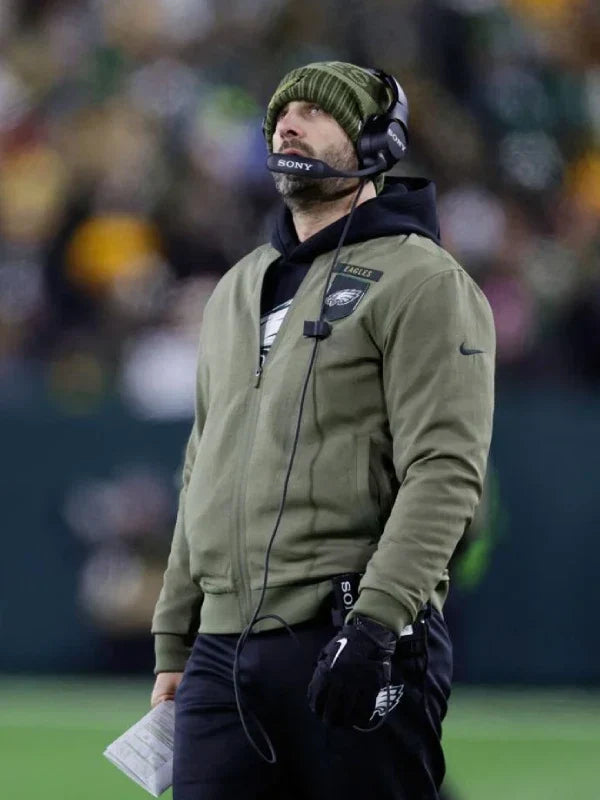 Nick Sirianni Philadelphia Eagles Salute To Service Jacket