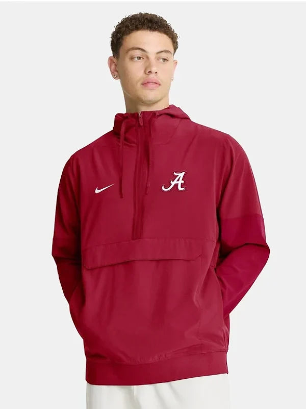Nike Alabama Anorak Jacket Red