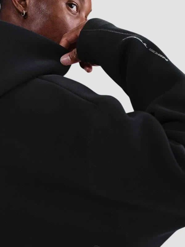 Nike Black Tech Fleece Pullover Hoodie