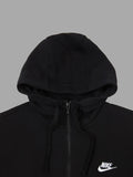Nike Club Half Zip Hoodie Black