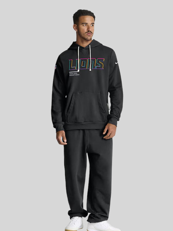 Nike Detroit Lions Black Sweatshirt Hoodie 2025 Crucial Catch