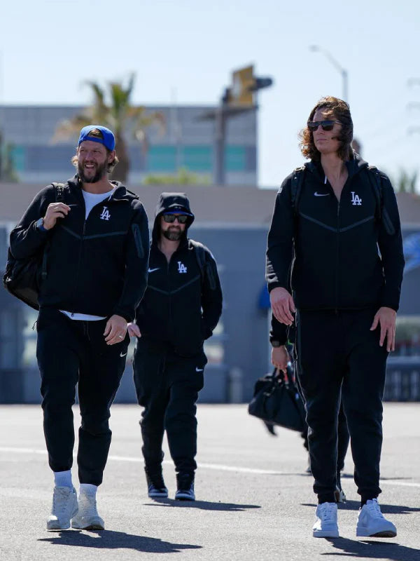 Nike Dodgers Tech Fleece Full Zip Hoodie Jacket