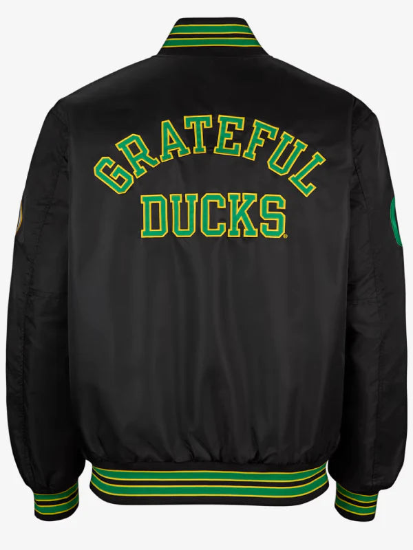 Nike Oregon Grateful Duck Bomber Jacket Black