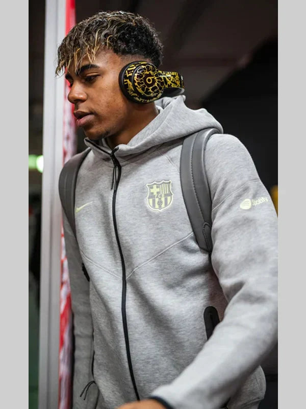 Nike Tech Fleece Barcelona Hoodie Grey