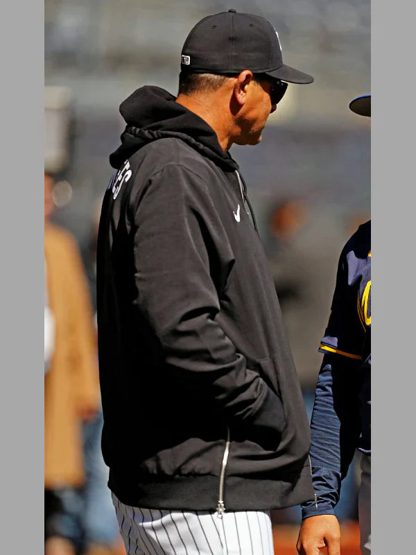 Nike Yankees Black Bomber Jacket