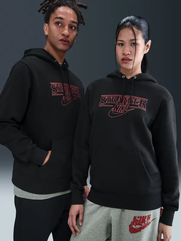 Nike x Stranger Things Hoodie Black