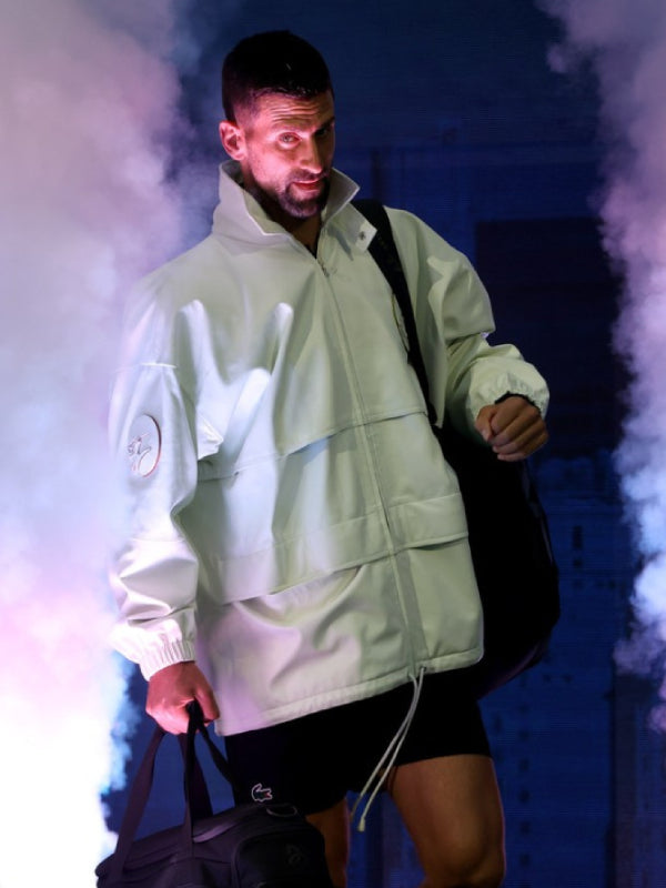 Novak Djokovic Custom Lacoste Jacket US Open