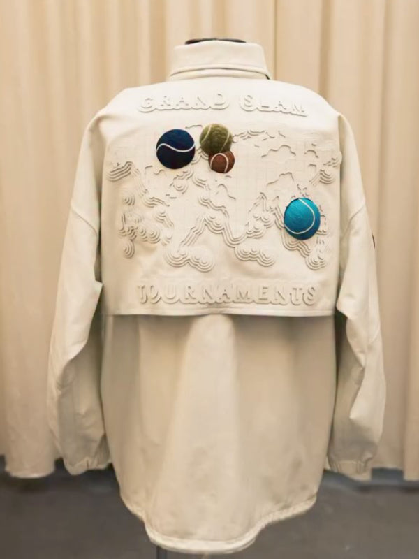 Novak Djokovic US Open Lacoste Jacket