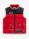 Off Season San Francisco 49ers Team Puffer Vest Red