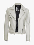 Off White Women’s Genuine Lambskin Leather Jacket