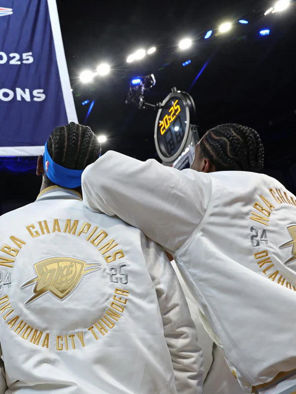 Oklahoma City Thunder ring ceremony jacket