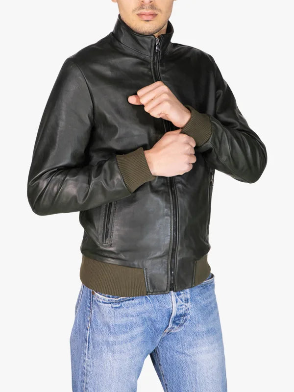 Victor Men’s Bomber Green Jacket