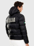 Olympics 2026 Italia Puffer Jacket Black