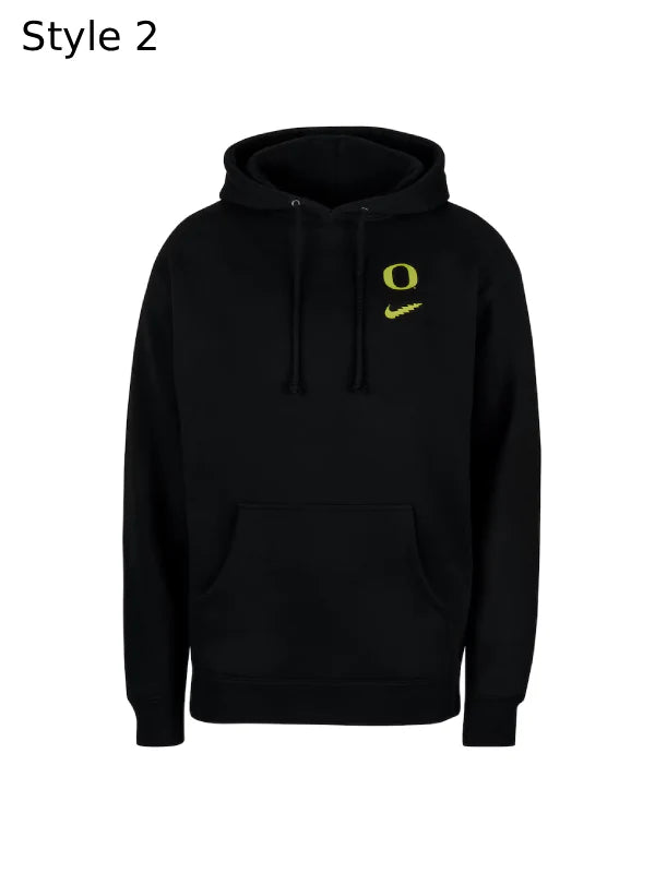 Oregon Ducks Grateful Dead Nike Hoodie Black