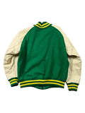 Oregon Ducks Letter Jacket Green