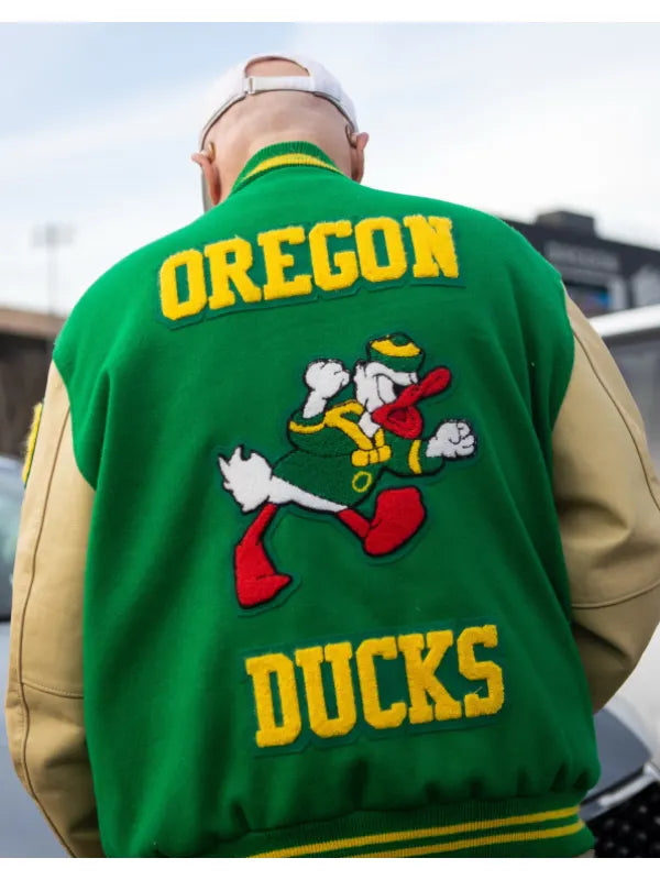 Oregon Ducks Letterman Varsity Jacket