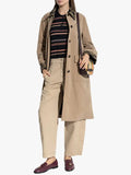 PS Paul Smith checked-trim Trench coat